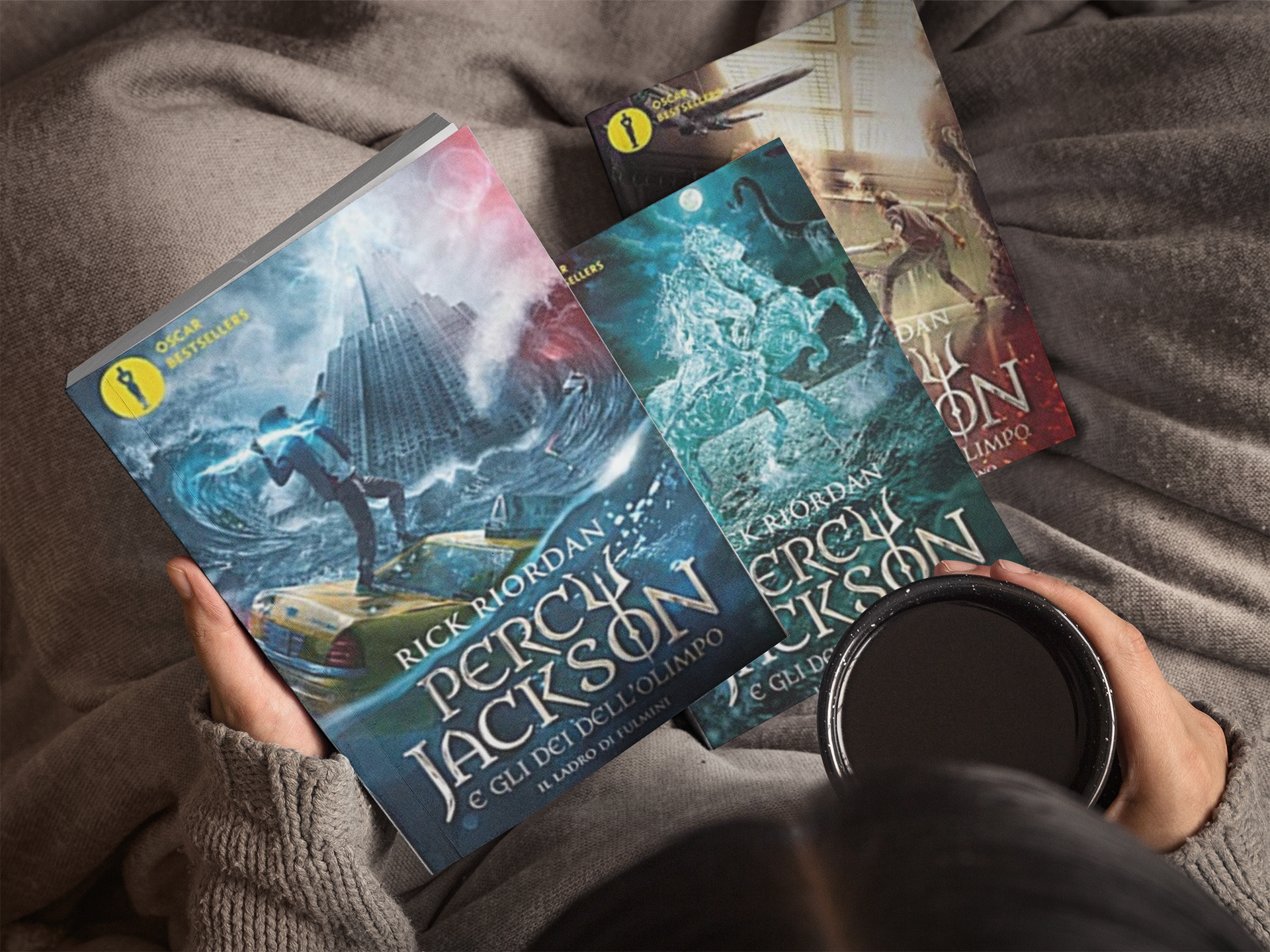 Libri Percy Jackson parte prima - Libri e Riviste In vendita a Lecce